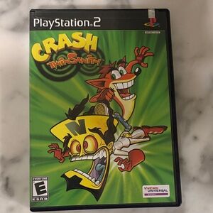 Sony PlayStation 2 Game - Crash Twinsanity with Green and Yellow Cover